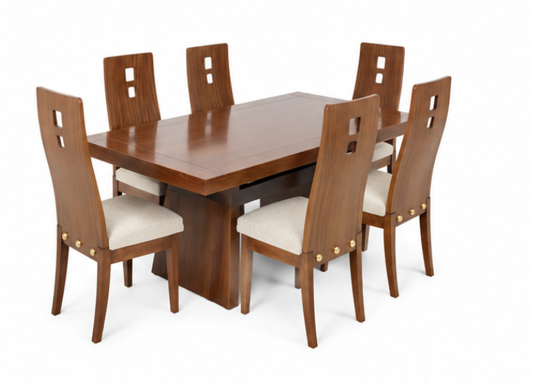 Harlington Modern 6-Seater Dining Set - Image 3
