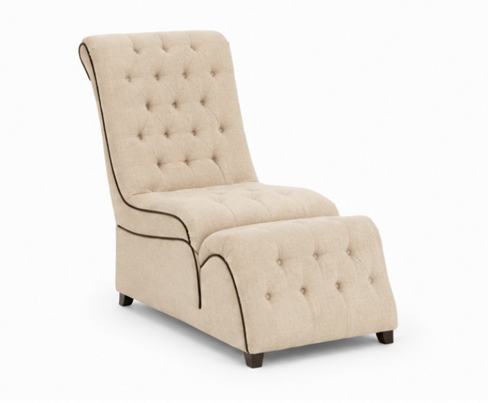 Regal Tufted Lounge Chair - Image 2
