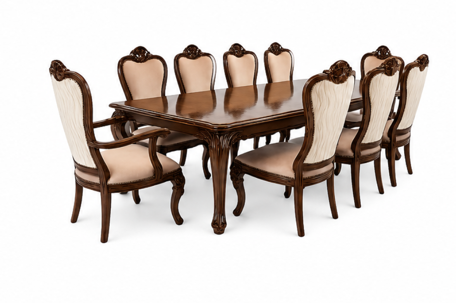 Regency Dining Set 10-piece dining set - Image 2