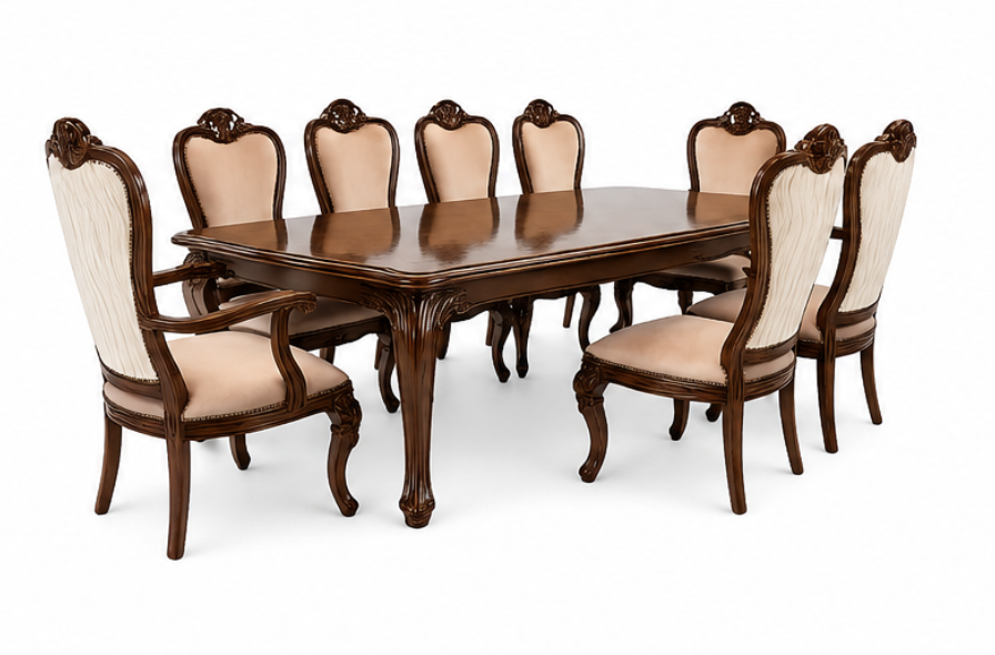 Regency Dining Set 10-piece dining set - Image 3