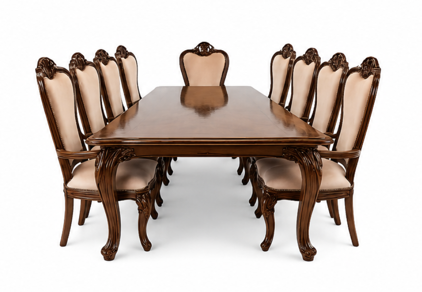 Regency Dining Set 10-piece dining set - Image 4